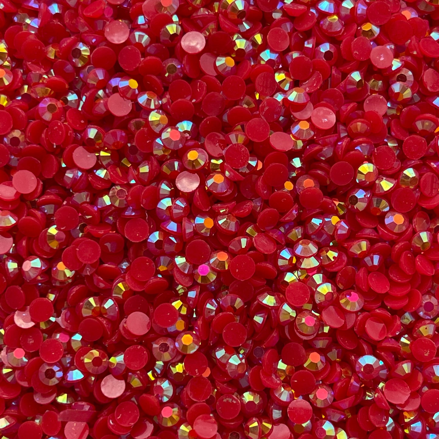 Ss12/3mm Red Rhinestones