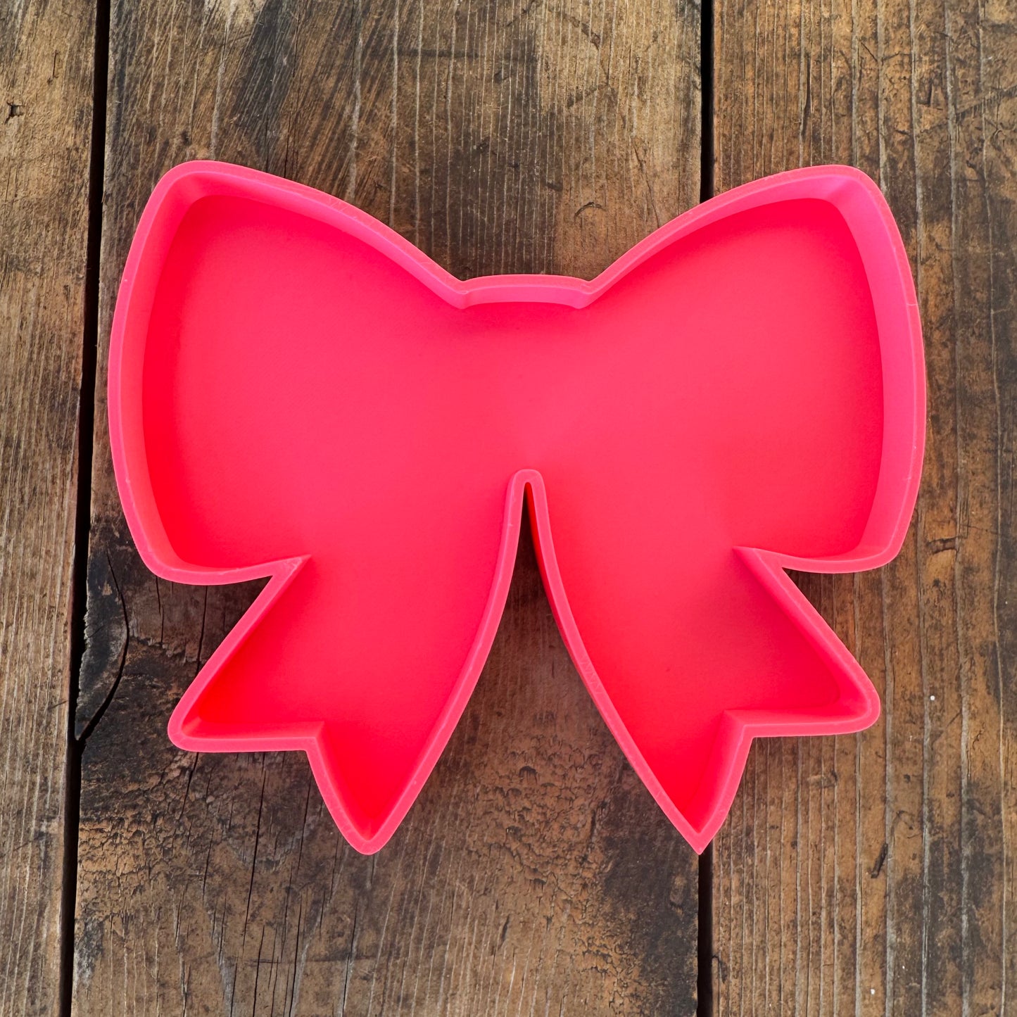 6inx6in Bow Trinket Bead Tray