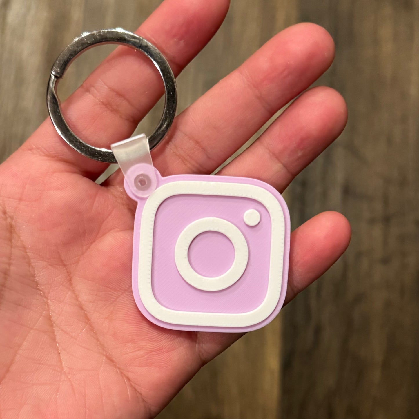 Instagram NFC Keychain Tag