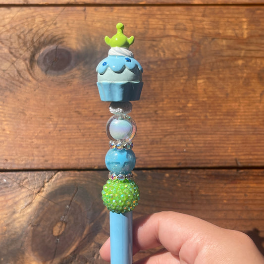 Toy Story Alien Resin Cupcake Finished Pen