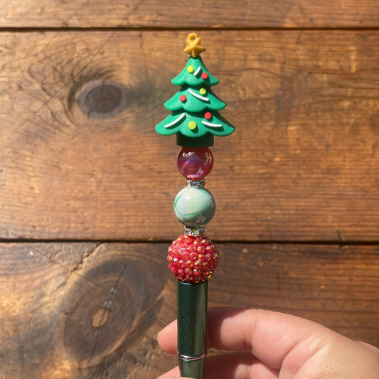 Christmas Tree Finished Pen