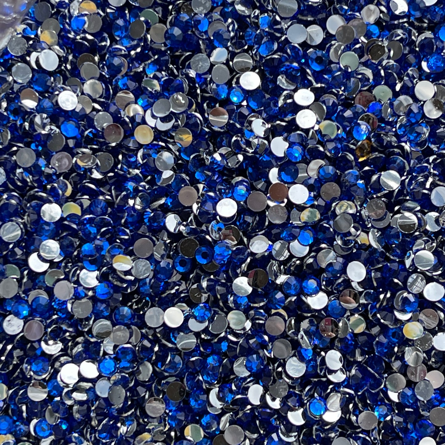 Ss12/3mm Navy Blue Rhinestones