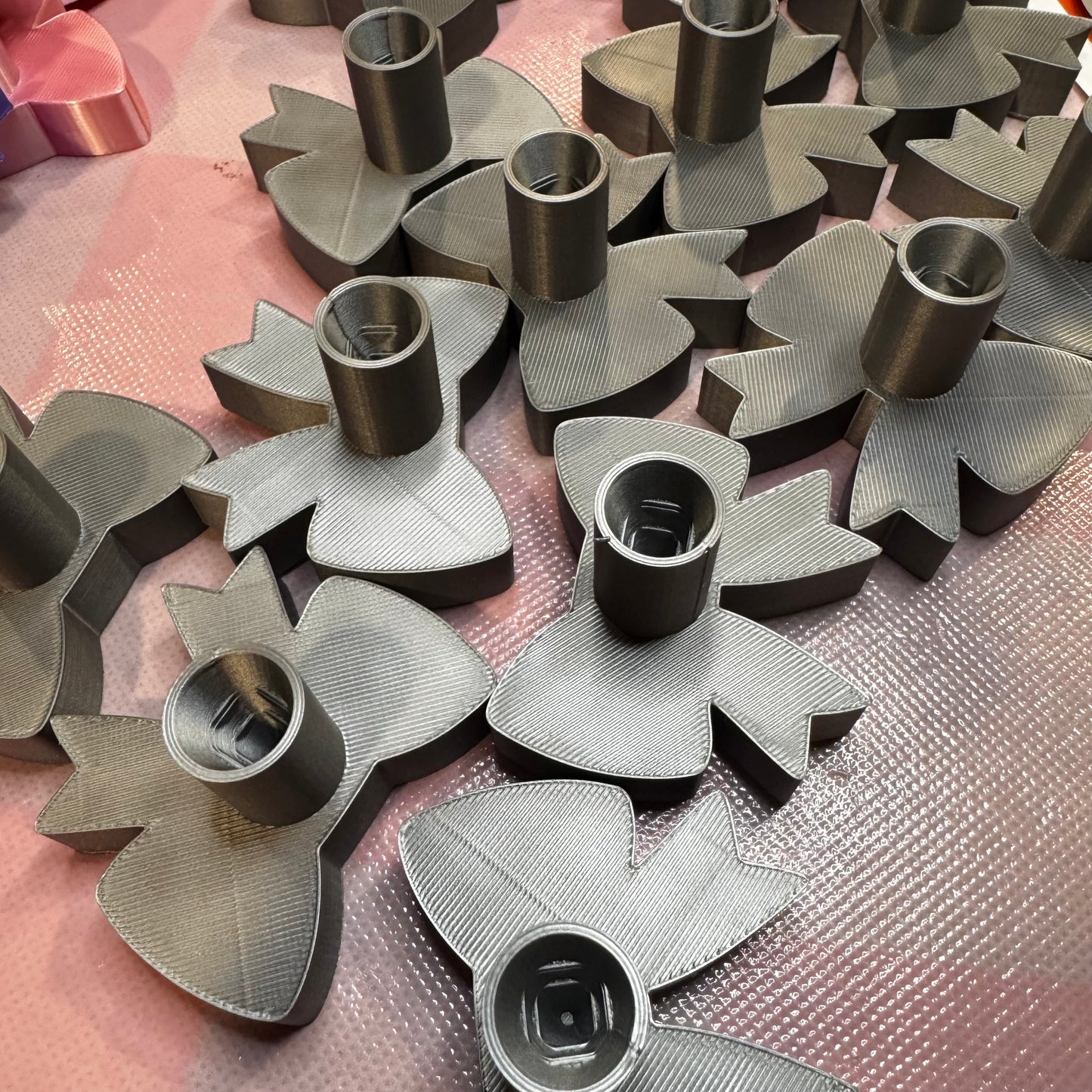 Single Rhinestone Pen Holder, Bow Shape Big Size