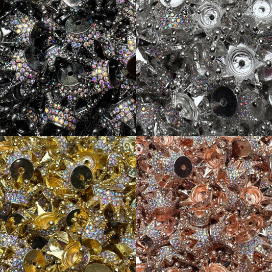 1pc - Big Rhinestone Crown for Pen