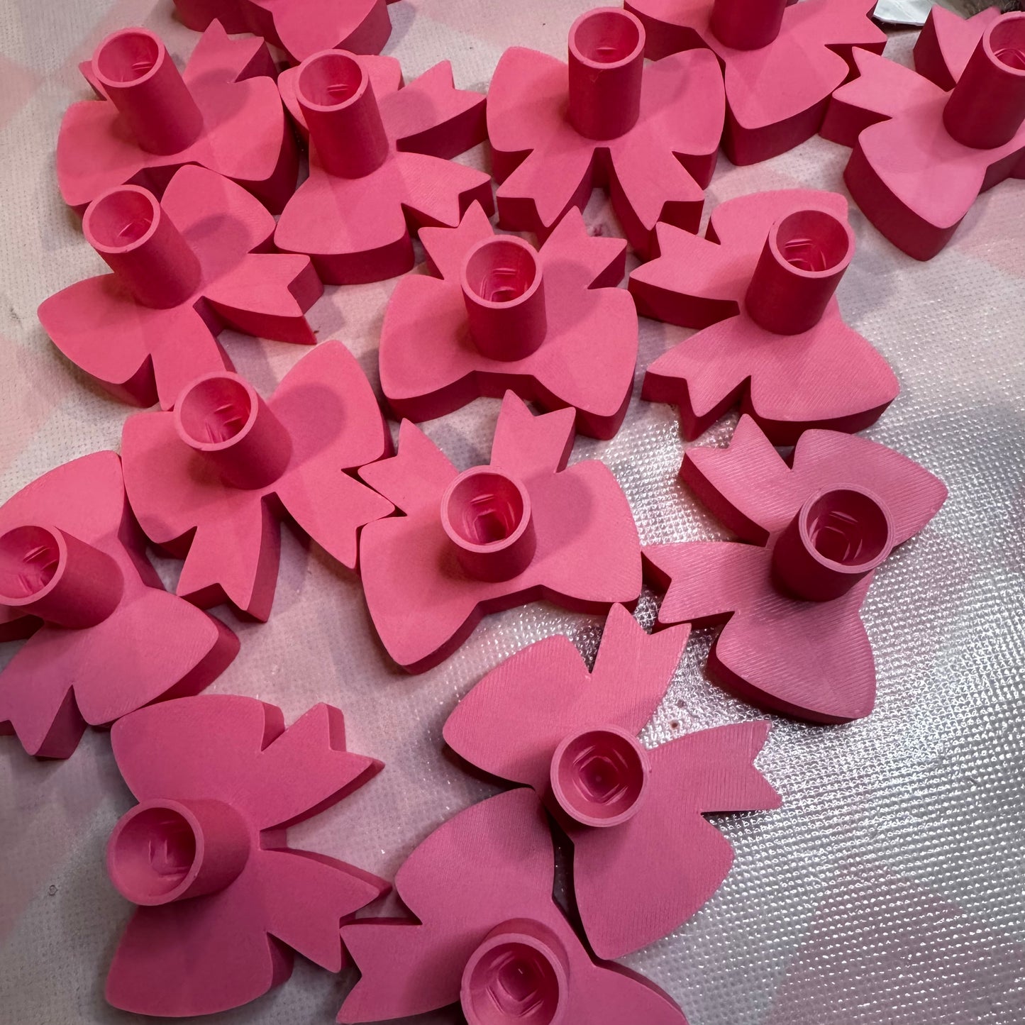 Single Rhinestone Pen Holder, Bow Shape Big Size