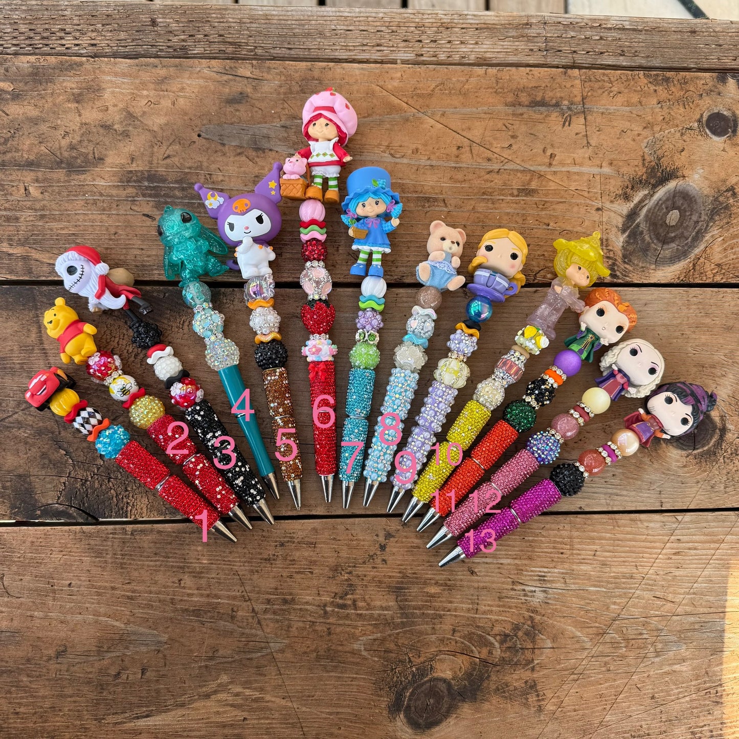 Pre-Made Pens (no changes) *RTS, Strawberry Shortcake Pens, Doorable Pens