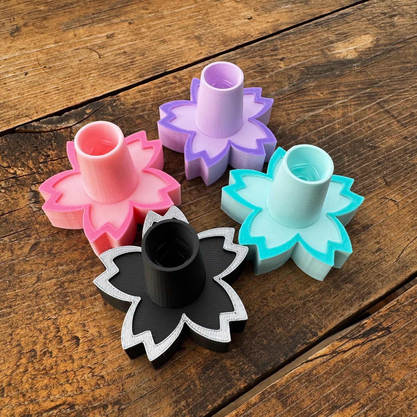 Sakura Single Rhinestone Pen Holder