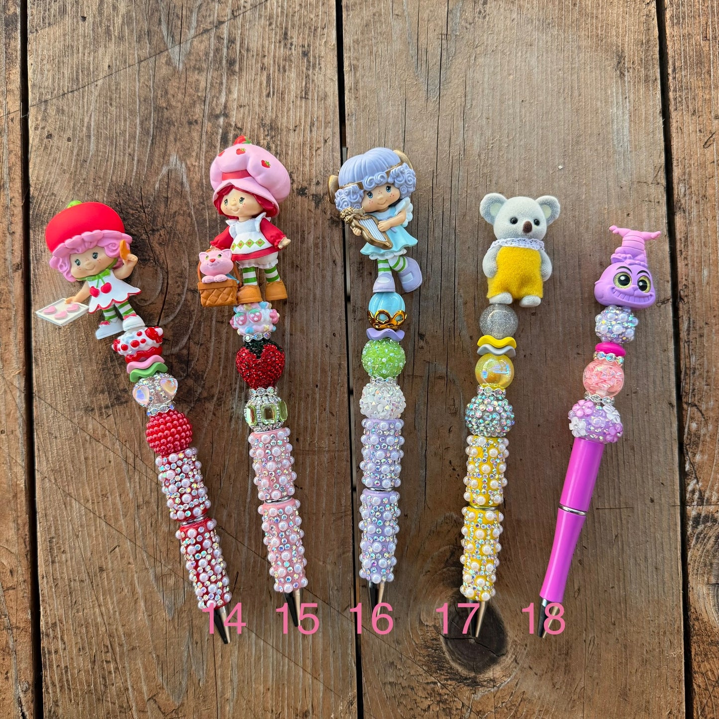 Pre-Made Pens (no changes) *RTS, Strawberry Shortcake Pens, Doorable Pens