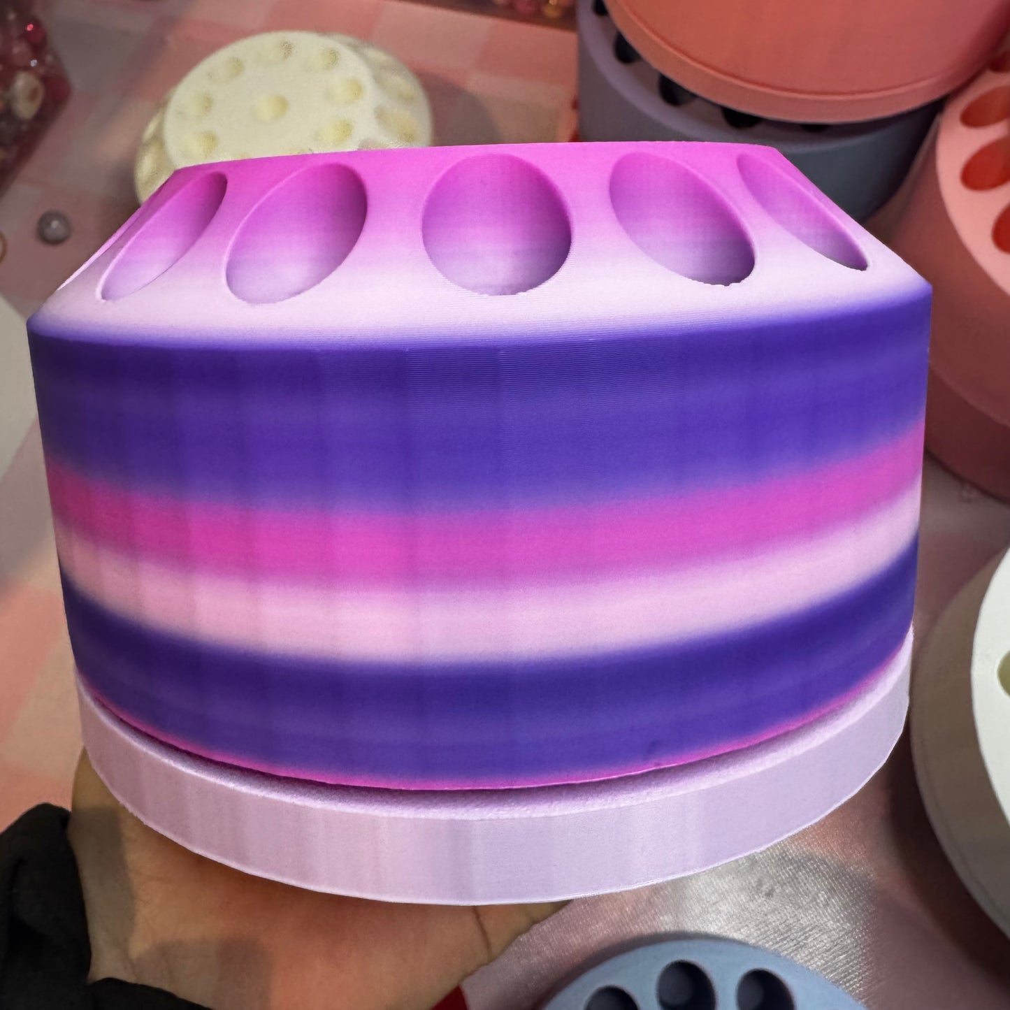 26 Hole Spinner Rhinestone Pen Holder