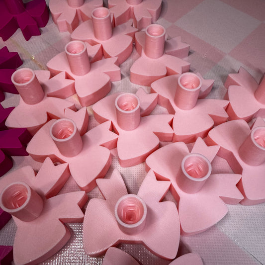 Single Rhinestone Pen Holder, Bow Shape Big Size