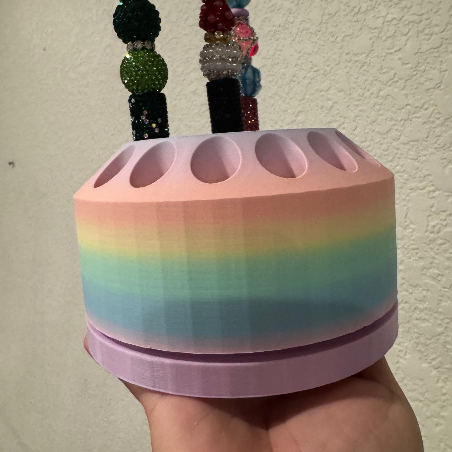 26 Hole Spinner Rhinestone Pen Holder