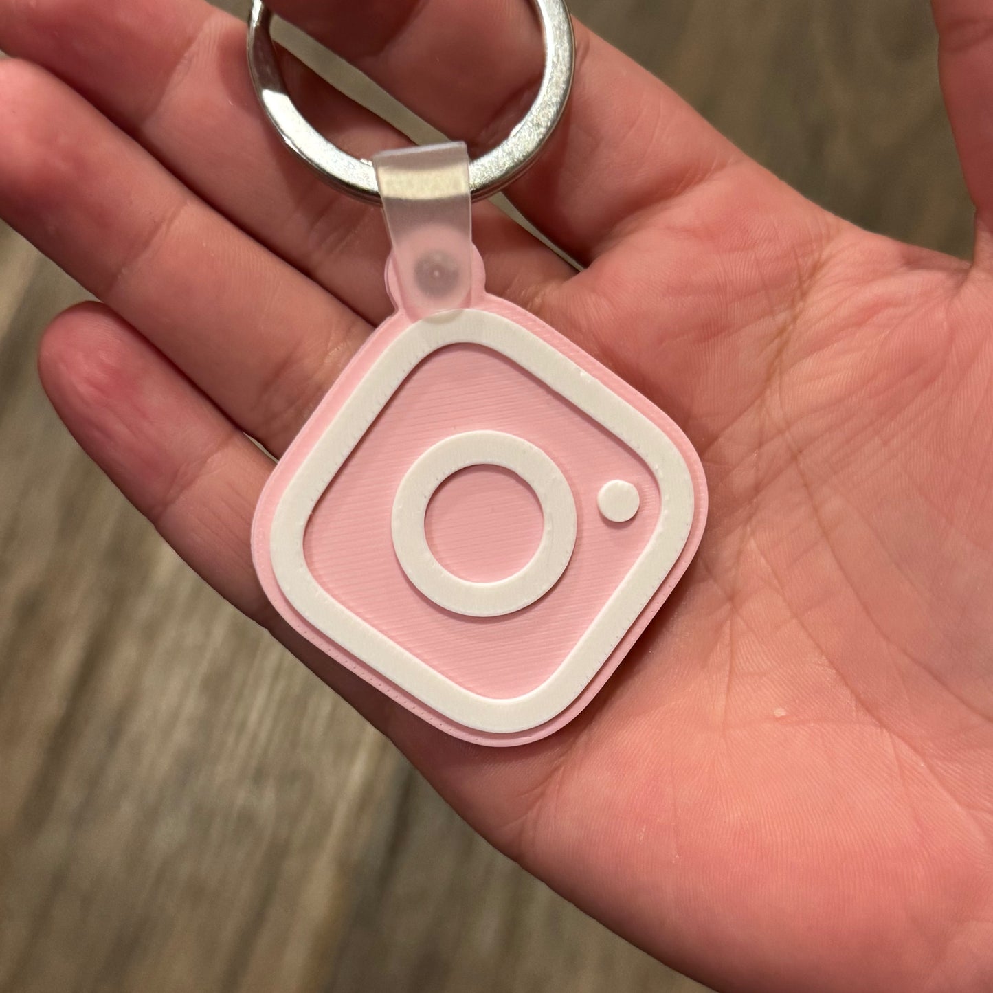 Instagram NFC Keychain Tag