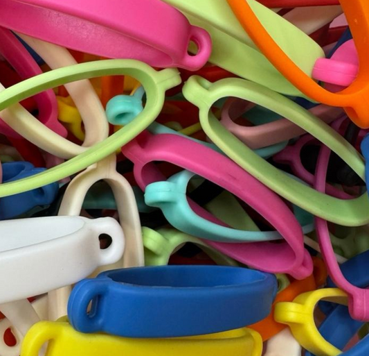 10pc - Silicone Cup Bottle Strap for Charm (AC1)